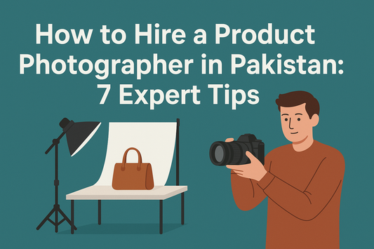 hire product photographer pakistan