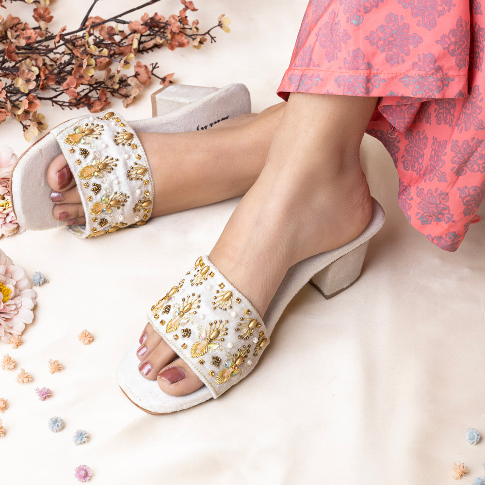 Female Model Footwear