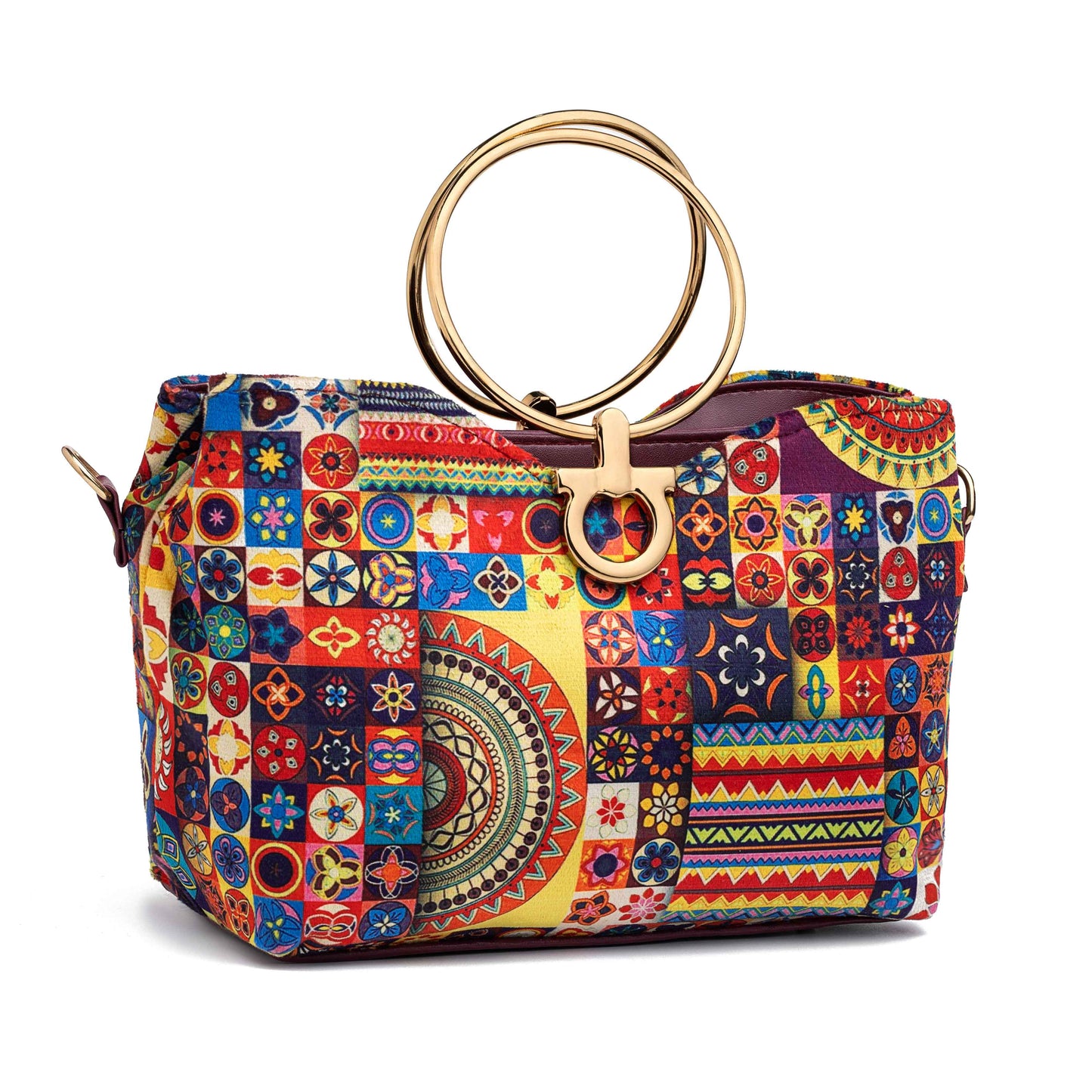 Ladies Hand Bag White Background Photography