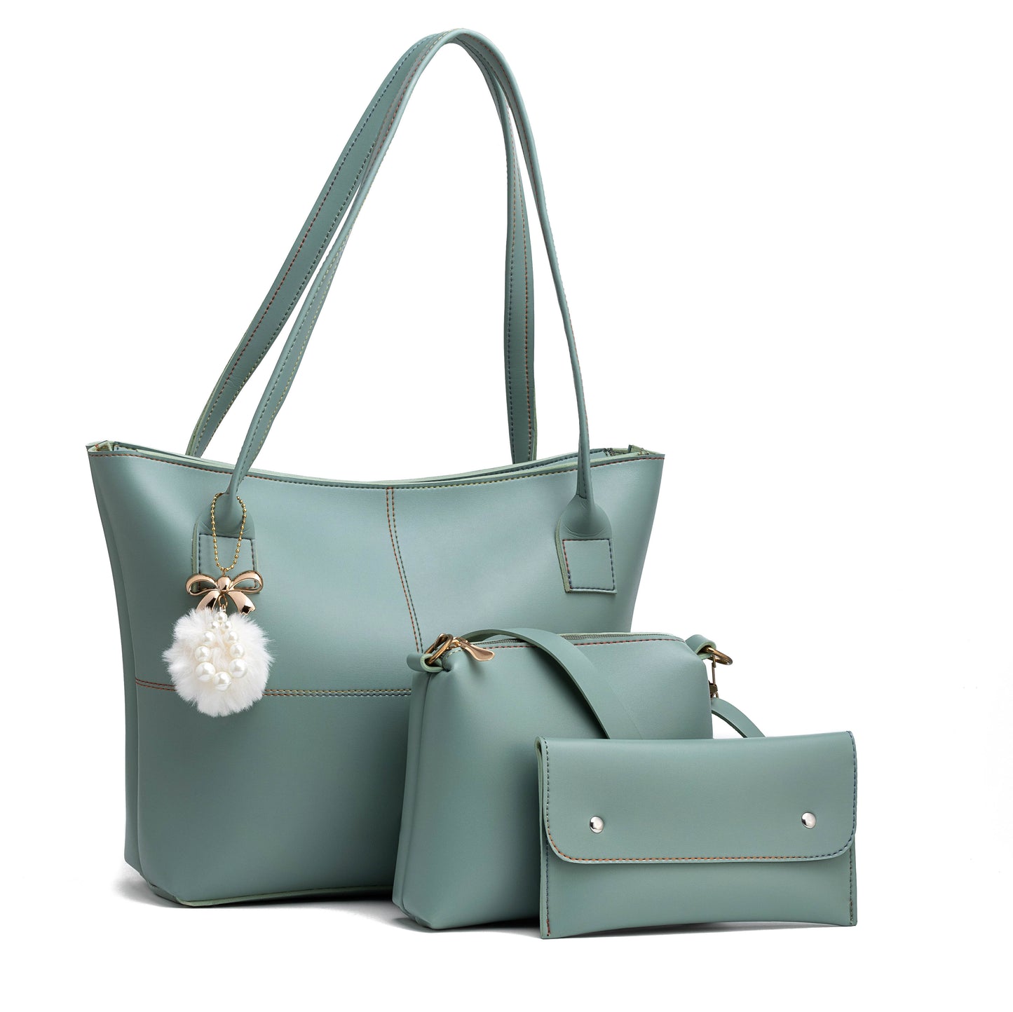 Ladies Hand Bag White Background Photography