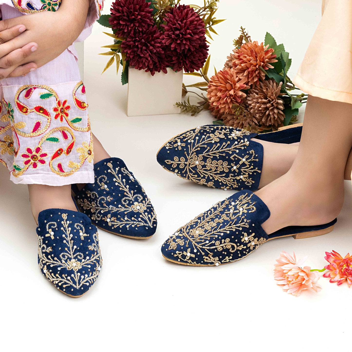 Female Model Footwear