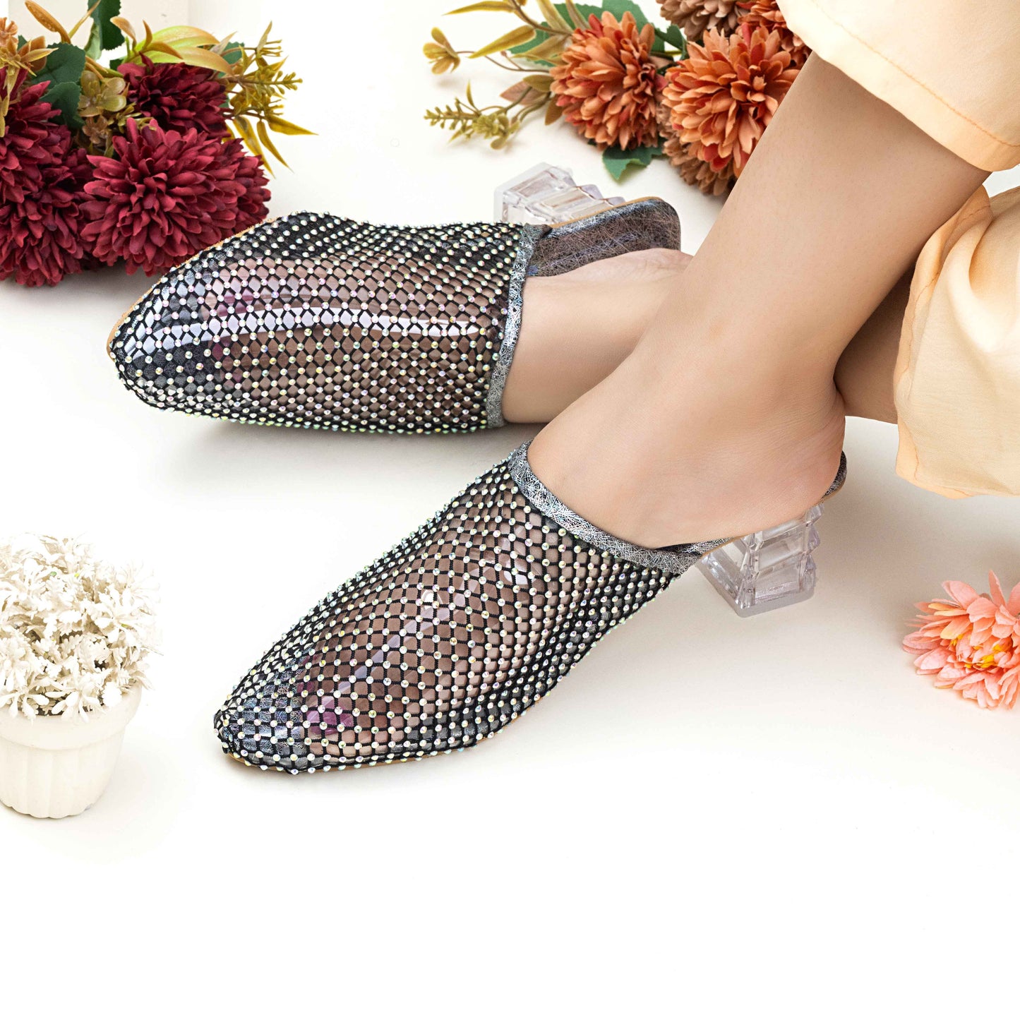 Female Model Footwear
