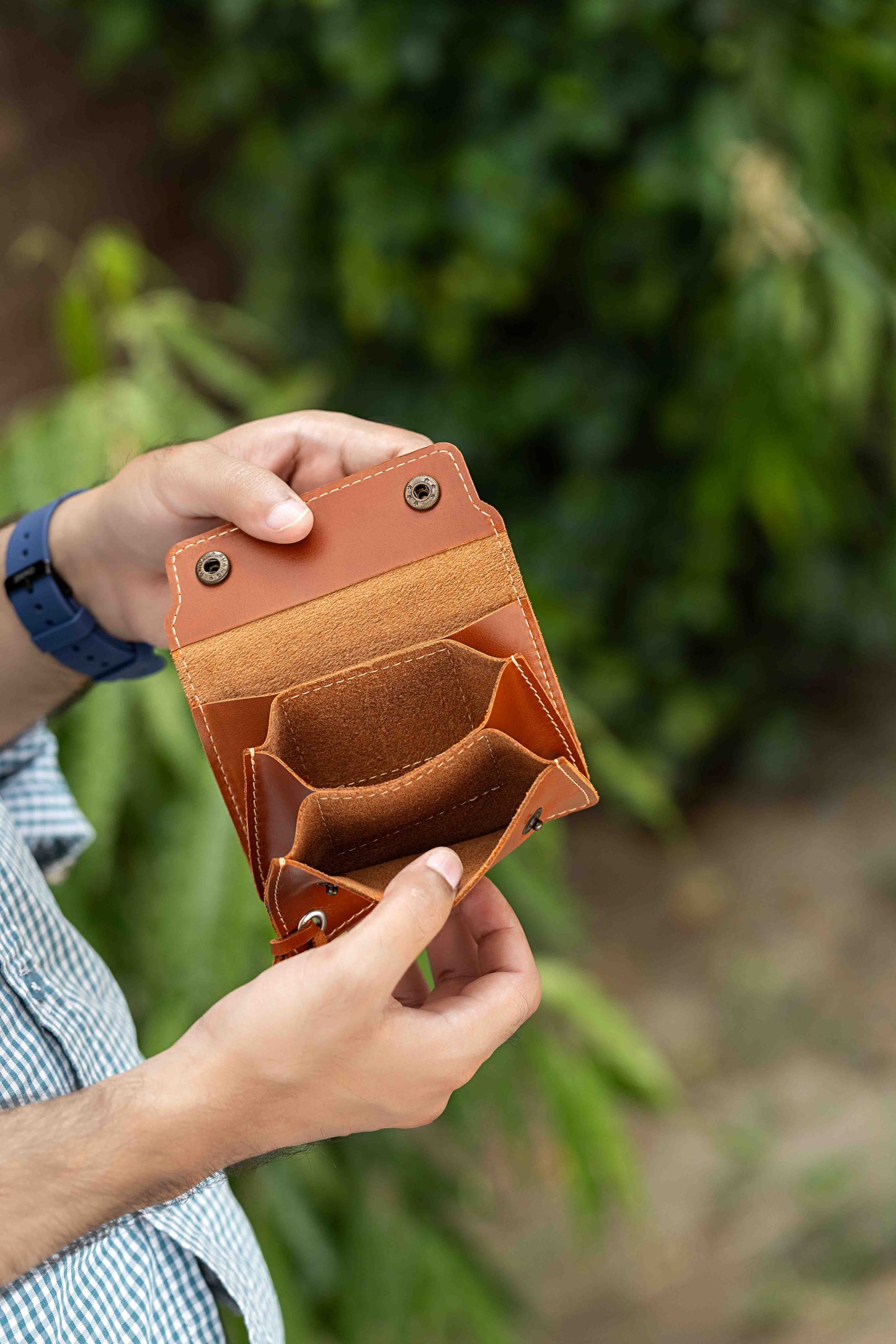 Wallet Photography With Model
