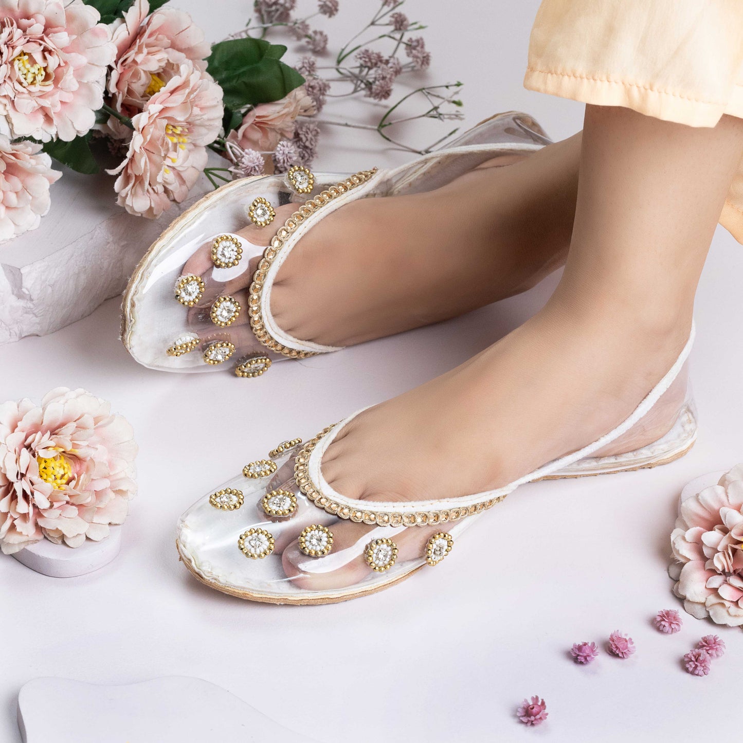 Female Model Footwear