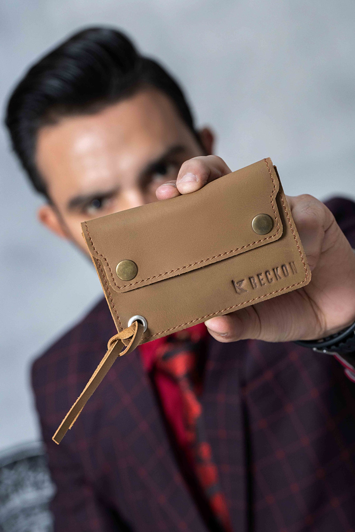 Wallet Photography With Model