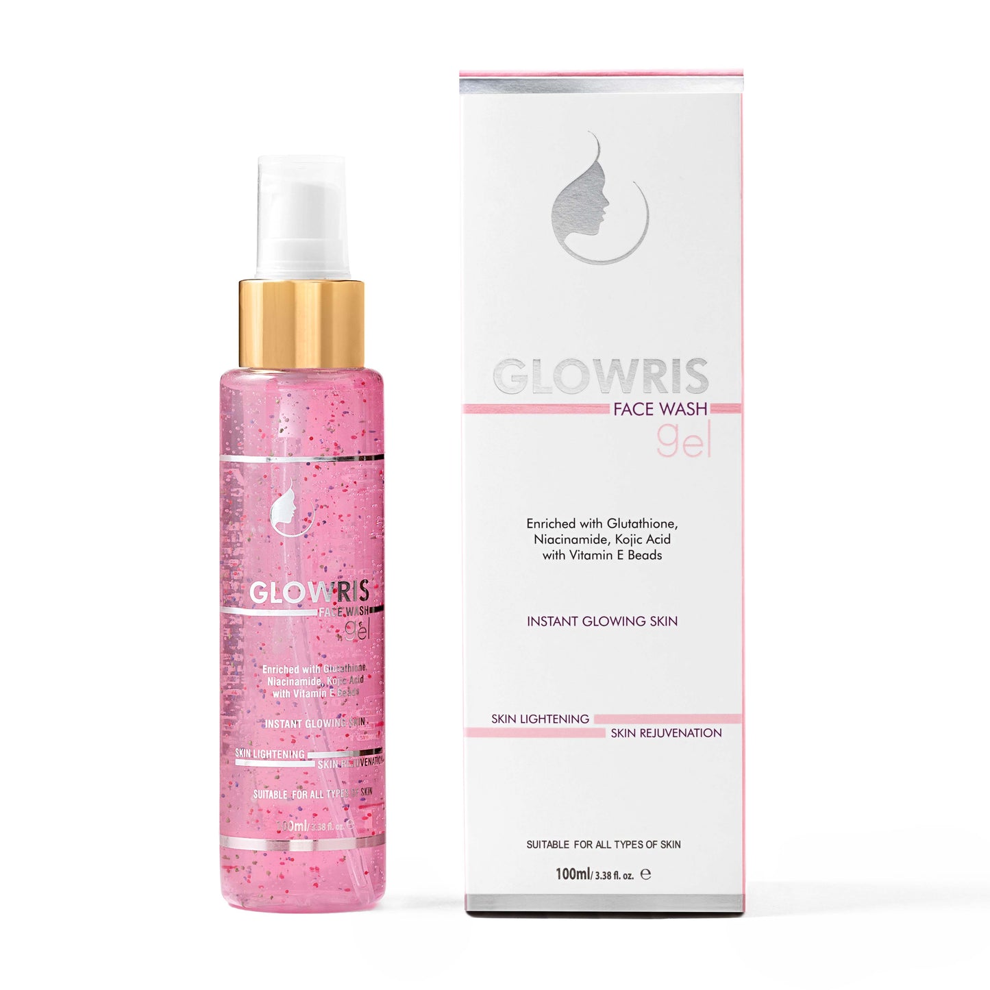 Skincare White Background Photography