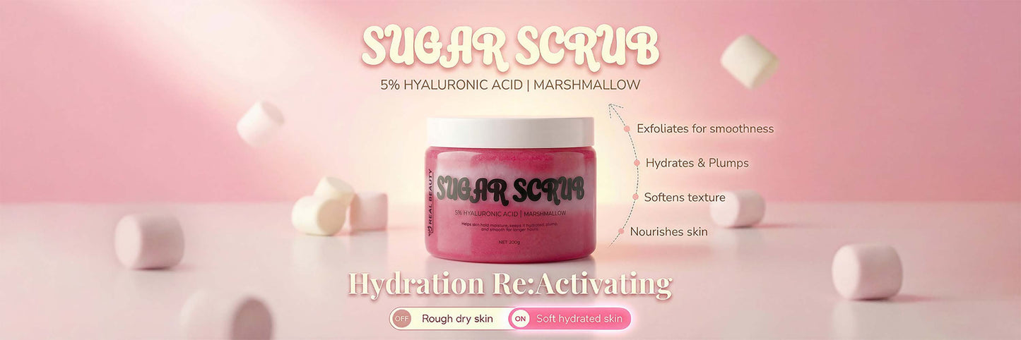 Marshmallow Sugar Scrub Brand Campaign