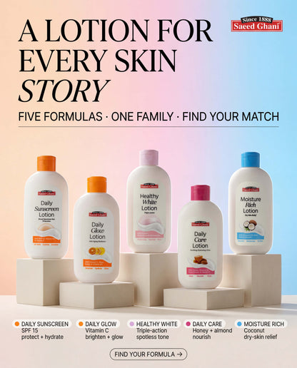 Skincare Lotion Collection Campaign Photography for Ecommerce Brands