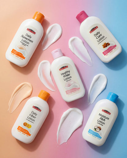 Skincare Lotion Collection Campaign Photography for Ecommerce Brands