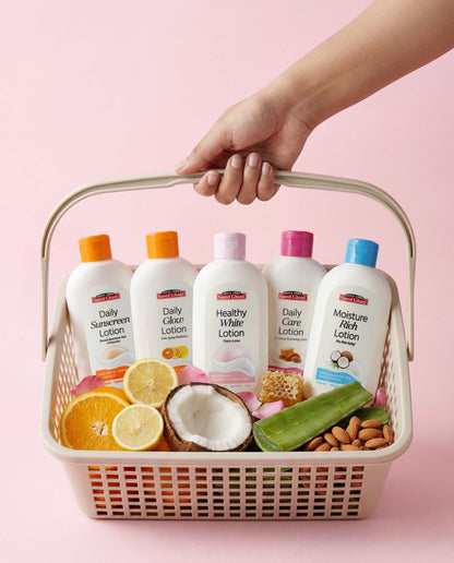 Skincare Lotion Collection Campaign Photography for Ecommerce Brands