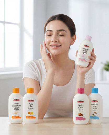 Skincare Lotion Collection Campaign Photography for Ecommerce Brands