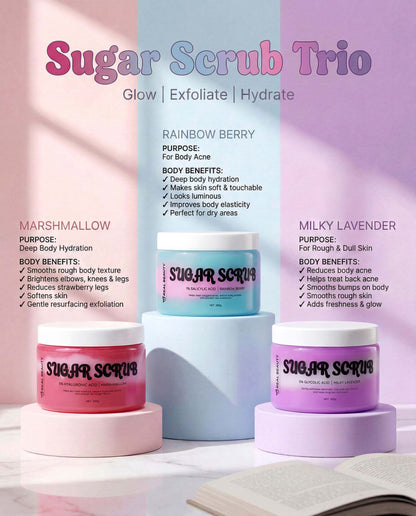 Trio-Body Scrub Brand Campaign