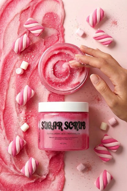 Marshmallow Sugar Scrub Brand Campaign