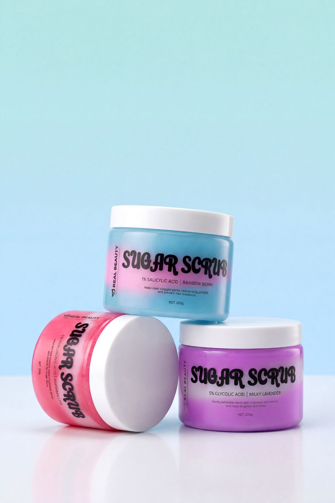 Trio-Body Scrub Brand Campaign