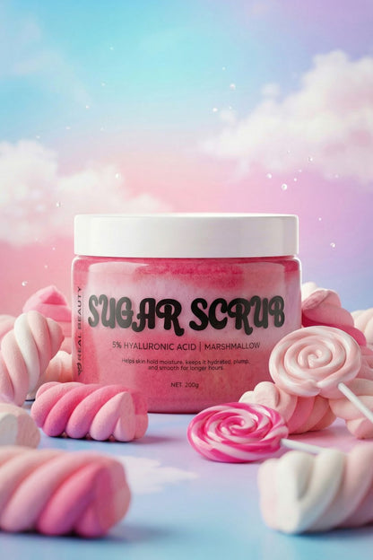 Marshmallow Sugar Scrub Brand Campaign
