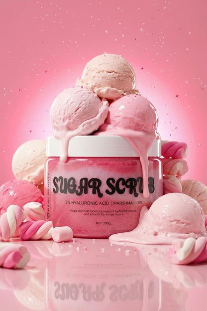 Marshmallow Sugar Scrub Brand Campaign