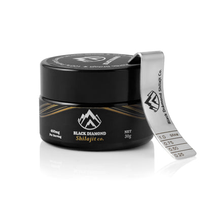 Shilajit White Background Photography