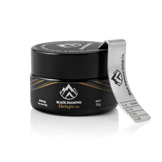 Shilajit White Background Photography