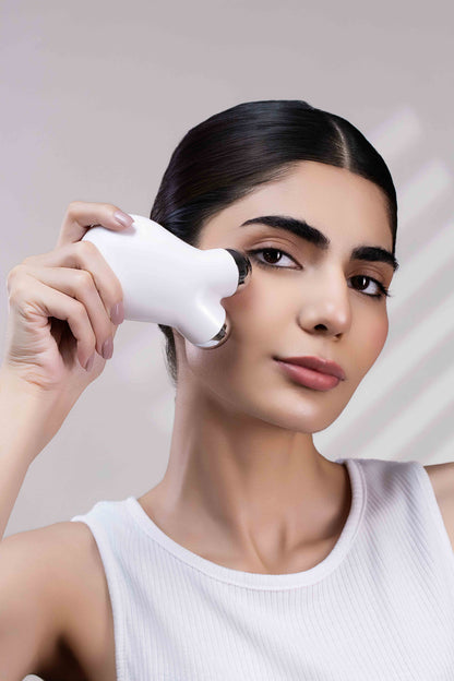 Female Model Photography with products