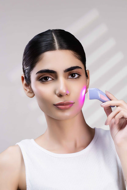 Female Model Photography with products