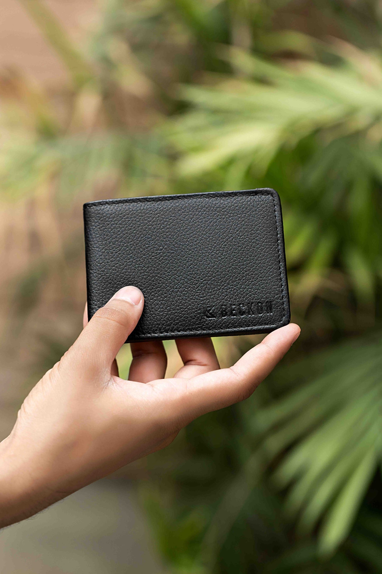 Wallet Photography With Model