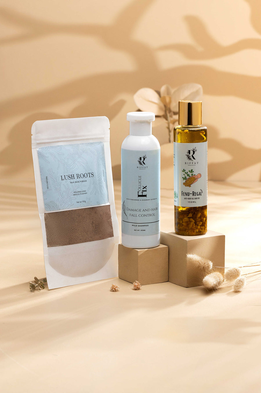 Haircare studio shots photography by Hoop Studios