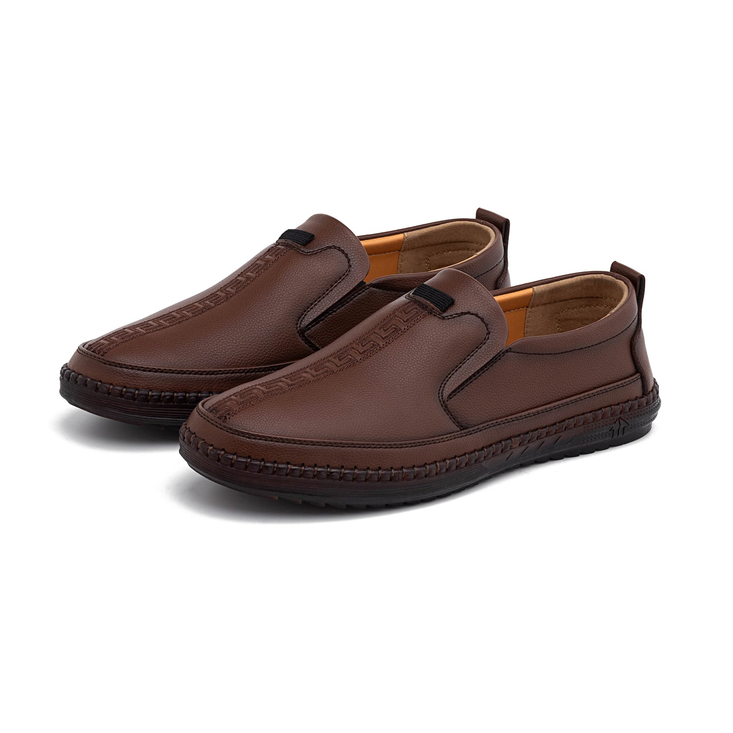 Footwear on White Background