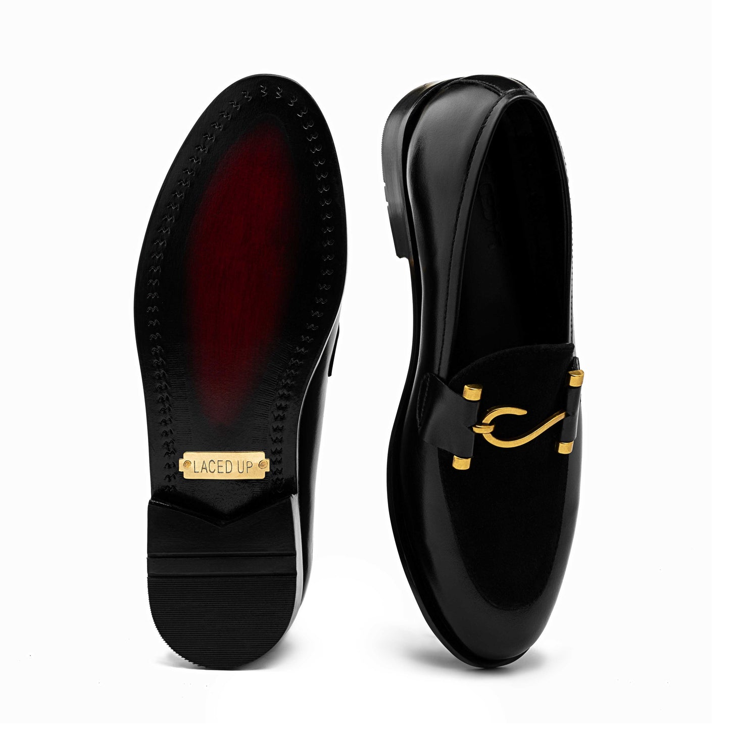 Footwear on White Background