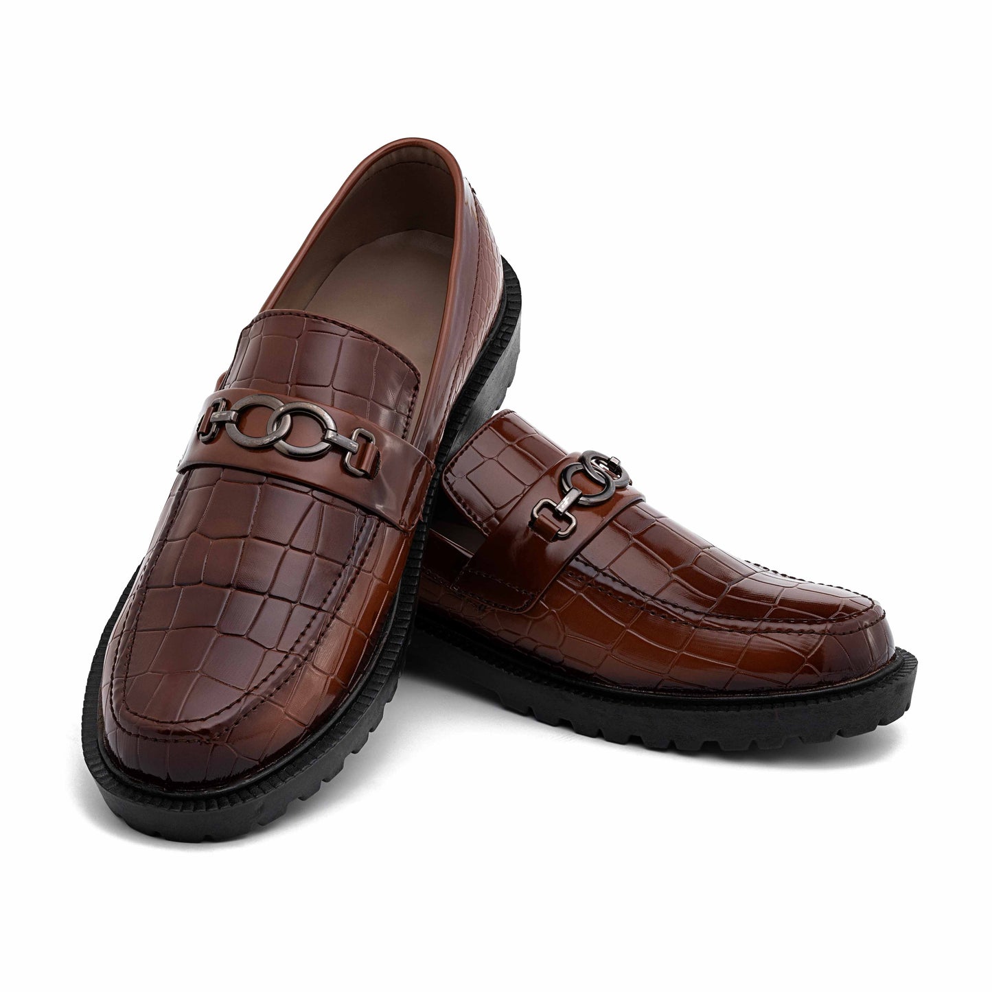 Footwear on White Background