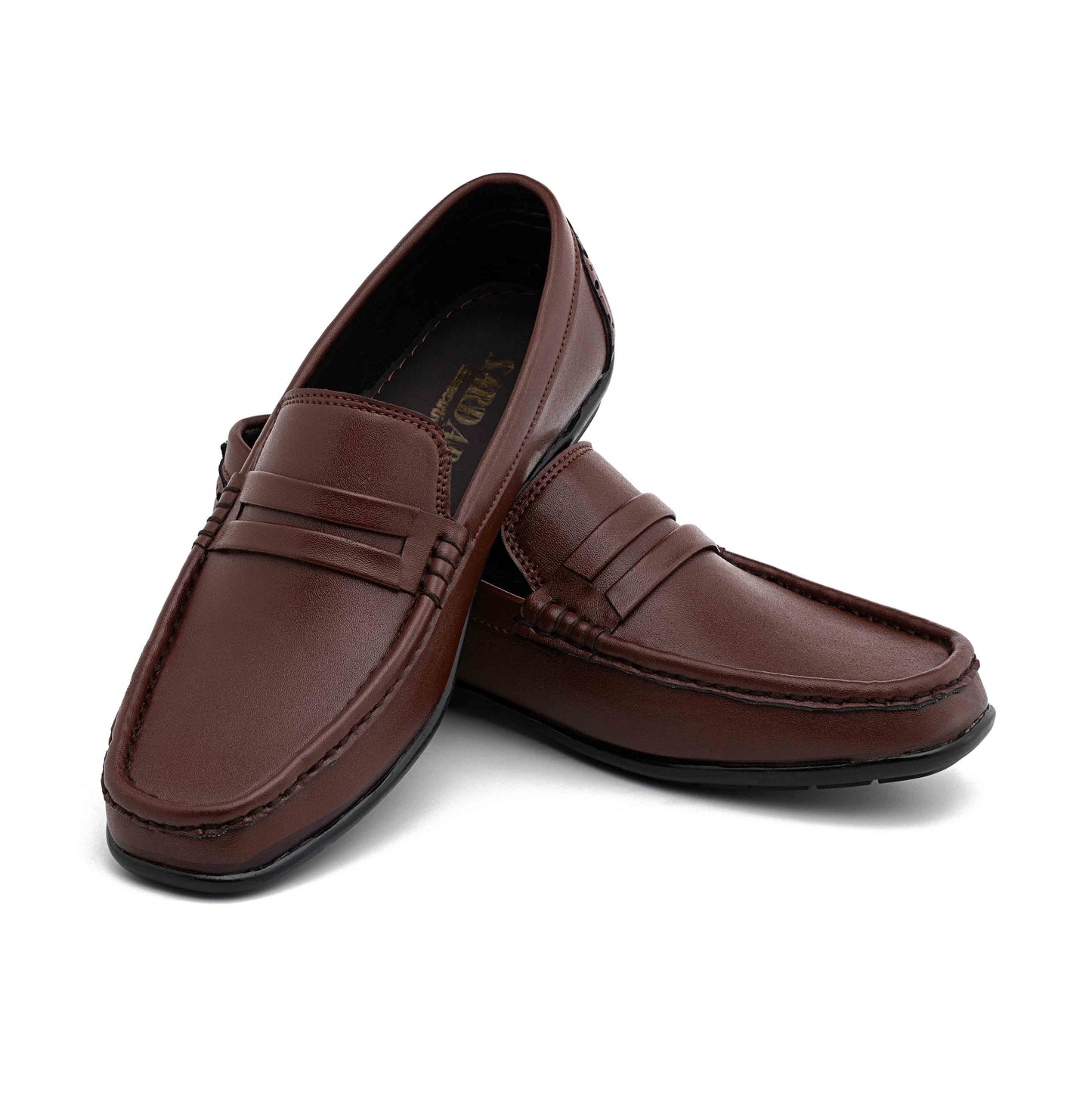 Footwear on White Background