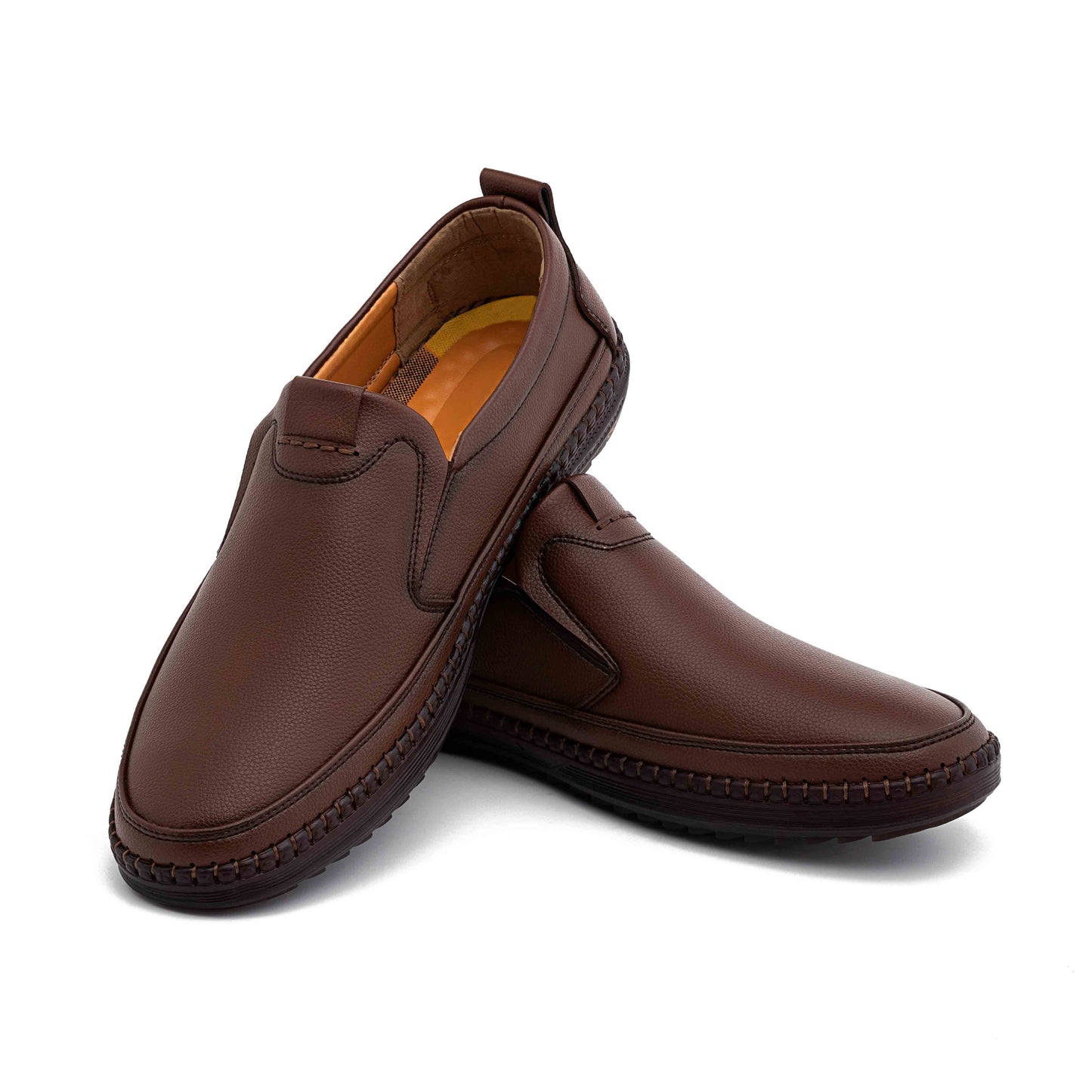Footwear on White Background