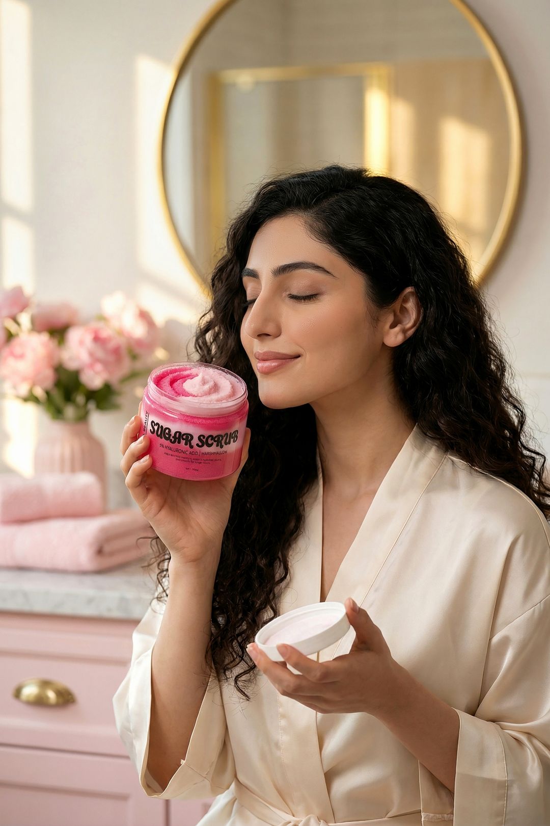 Marshmallow Sugar Scrub Brand Campaign