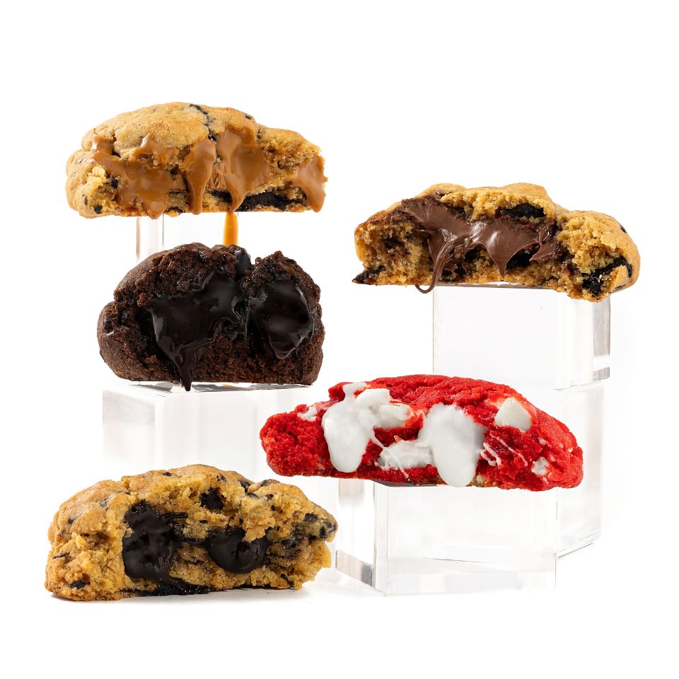 Cookies White Background Photography