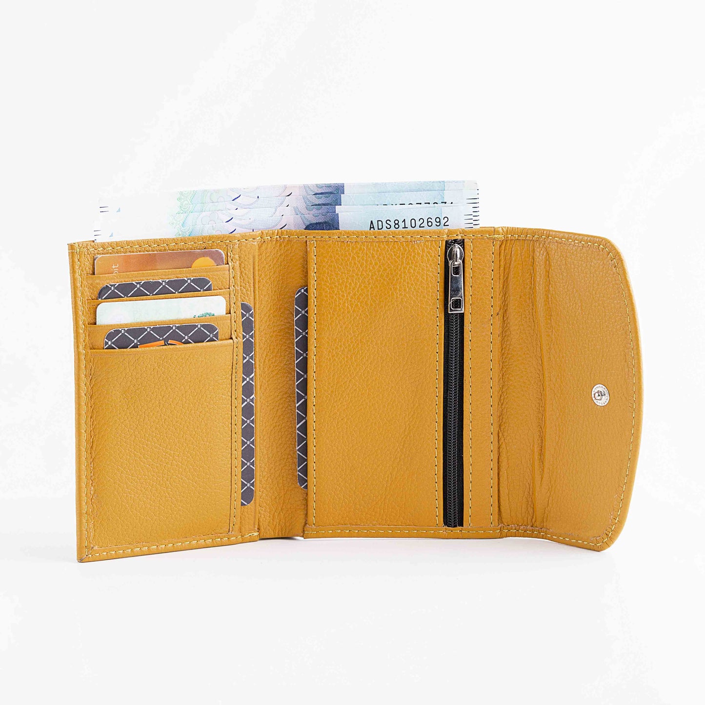 Leather Wallet White Background Photography