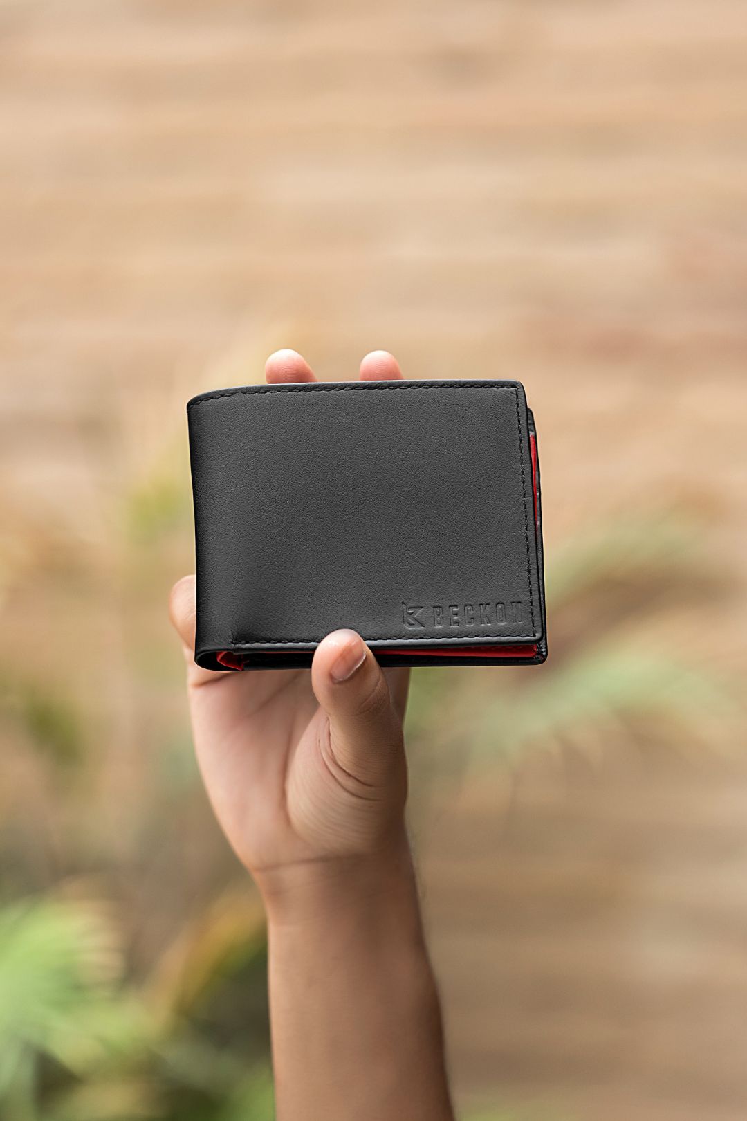 Wallet Photography With Model