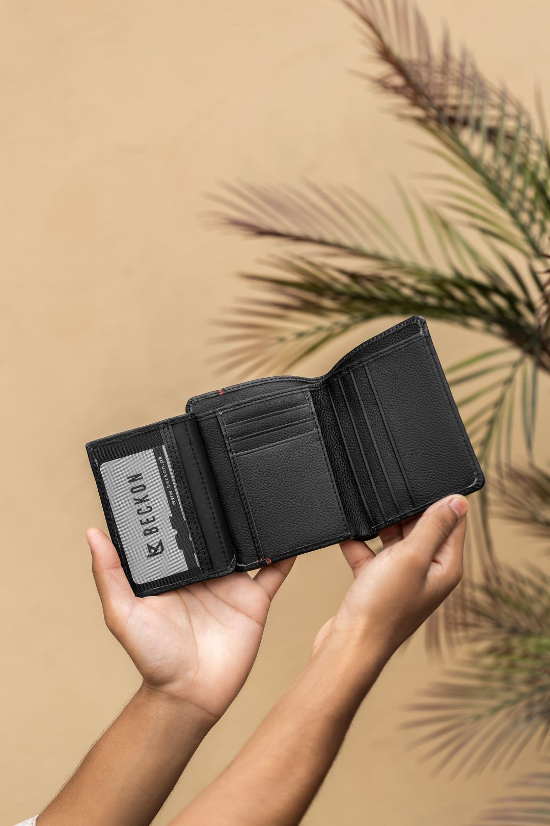 Wallet Photography With Model