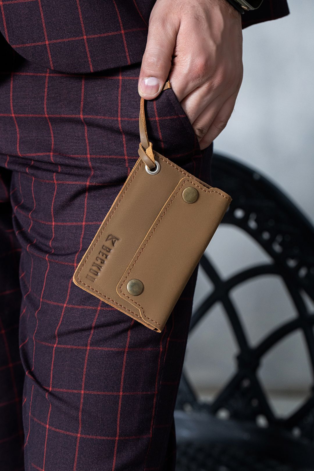 Wallet Photography With Model