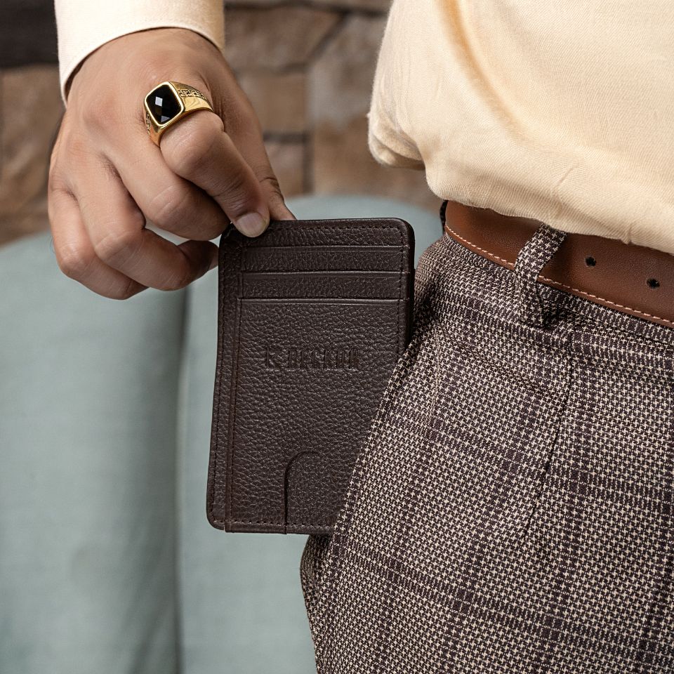Wallet Photography With Model