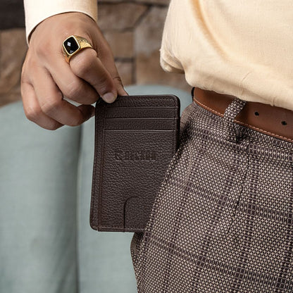 Wallet Photography With Model