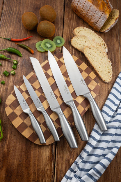 cutlery studio shot on rustic wooden table