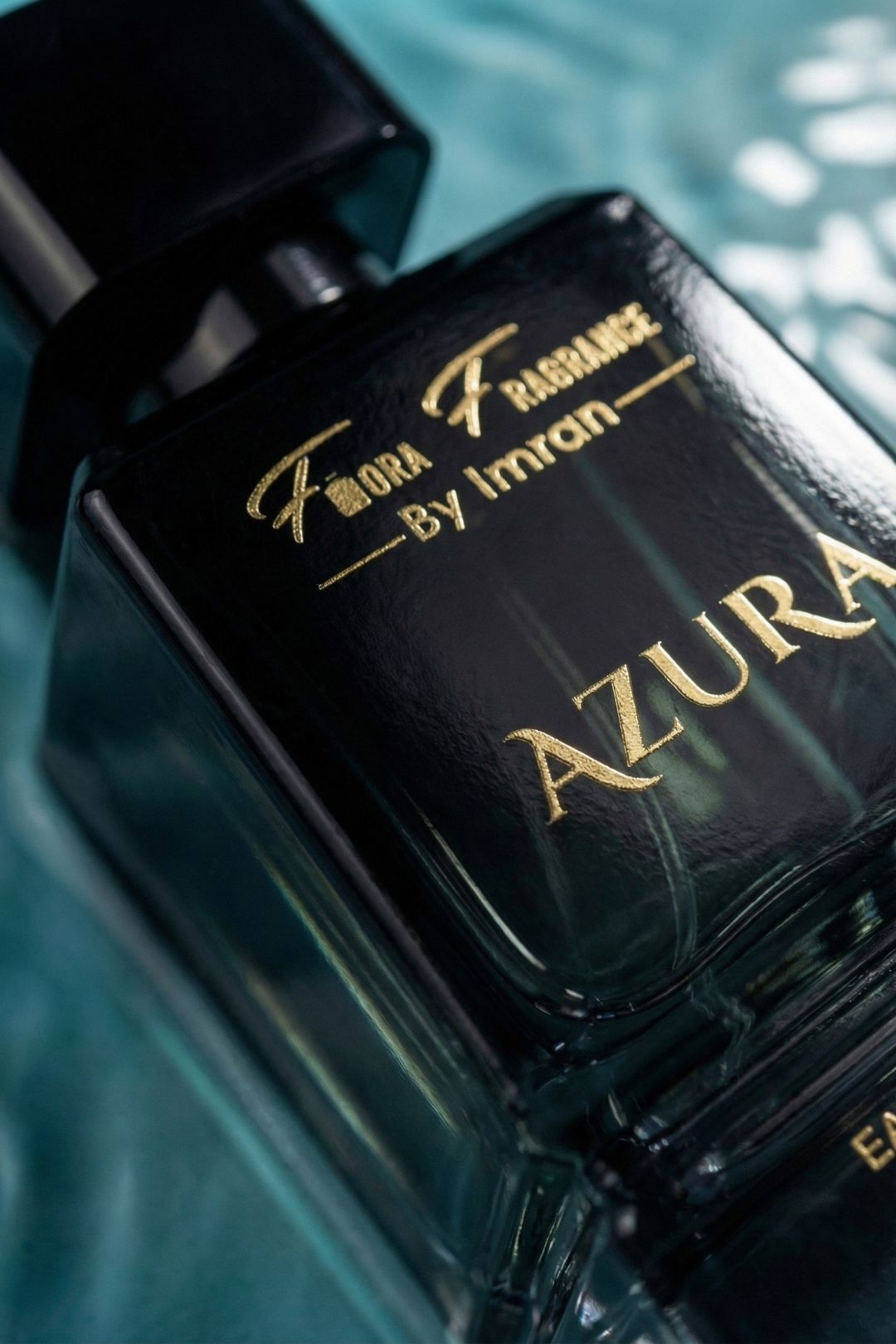 Macro luxury perfume bottle photography close-up shot