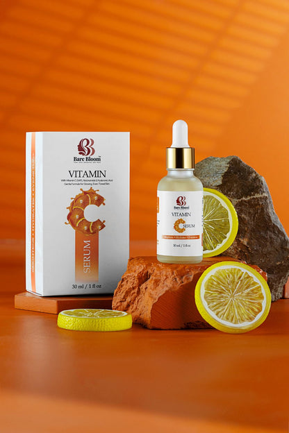 serum studio photography orange background