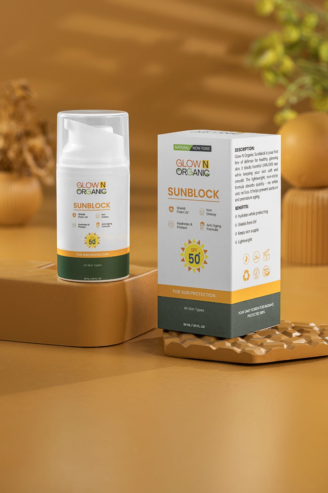 skincare photography