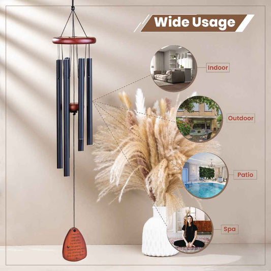 wind chimes usage infographic